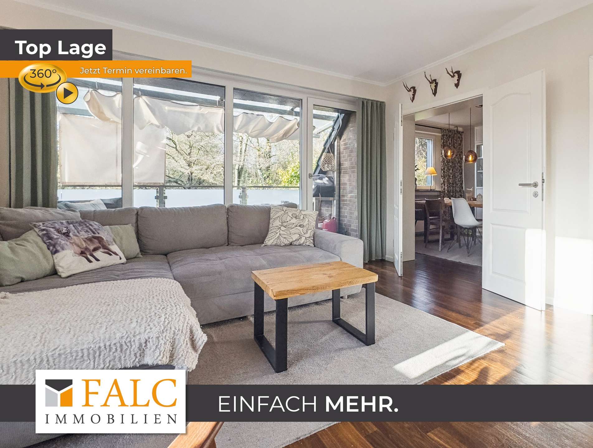 Offener Wohn und Essbereich 